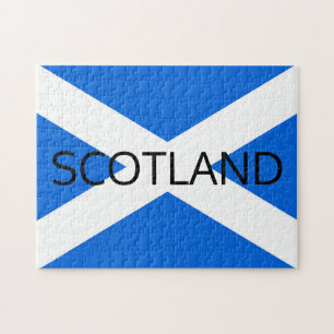 Scottish Flag Scotland 11x14 252pc jpt Jigsaw Puzzle
