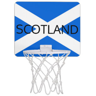 Scottish Flag Scotland bgcnt Mini Basketball Hoop