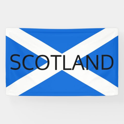 Scottish Flag Scotland bnrcn Banner