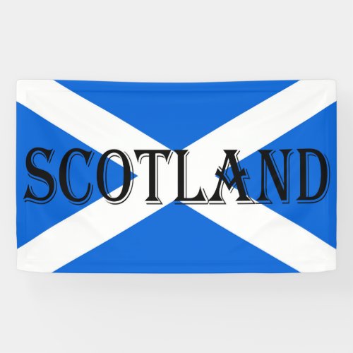 Scottish Flag Scotland bnrcnt Banner