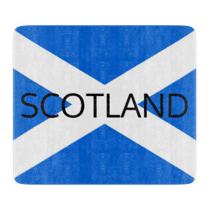 Scottish Flag Scotland cbcnt Cutting Board
