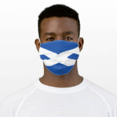 Scottish Flag Scotland Face Mask (Worn)