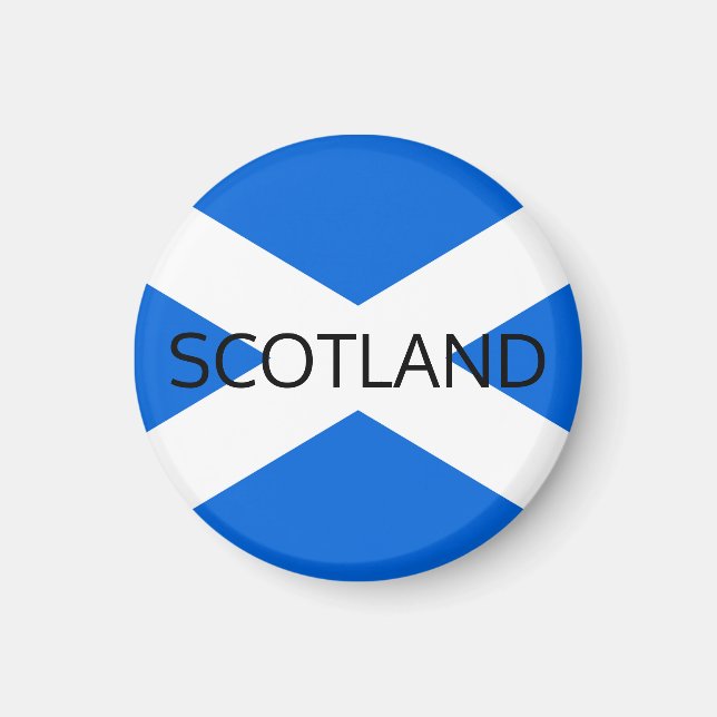 Scottish Flag Scotland macnt Magnet (Front)