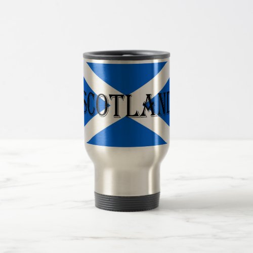 Scottish Flag Scotland mugcn Travel Mug