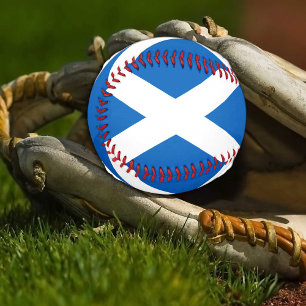 Scottish Flag & Scotland simple / Baseball Balls