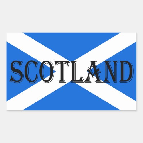 Scottish Flag Scotland Sticker arc1