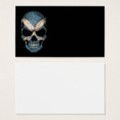 Scottish Flag Skull on Black (Front & Back)
