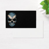 Scottish Flag Skull on Black (Desk)