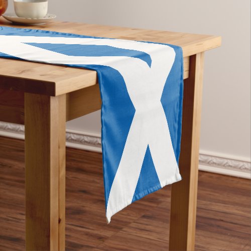Scottish flag  Sports fans house  Scotland Short Table Runner