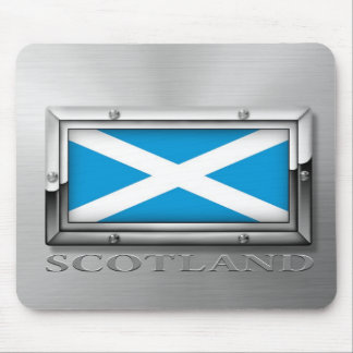 Scottish Flag (Steel) Mouse Pad