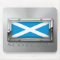 Scottish Flag (Steel)