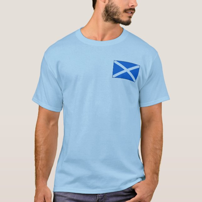 Scottish Flag T-shirts and Gifts (Front)