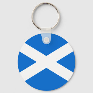 Scottish Flag T-shirts and Gifts Keychain