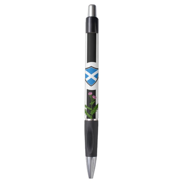 Scottish flag-thistle pen (Front Vertical)