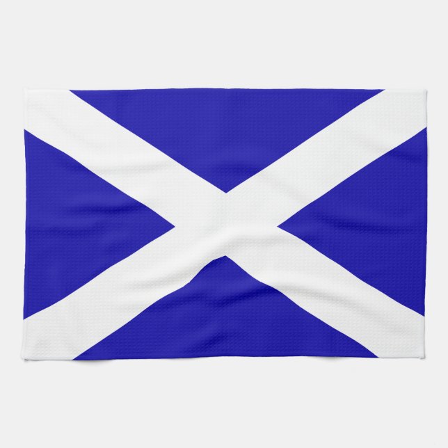 Scottish Flag Towel (Horizontal)