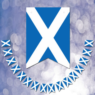 Scottish flags & sports party bunting /Scotland