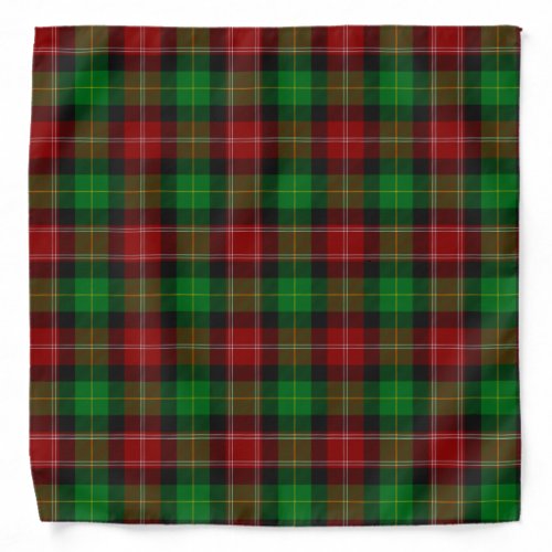 Scottish  flannel plaid tartan face cover bandana