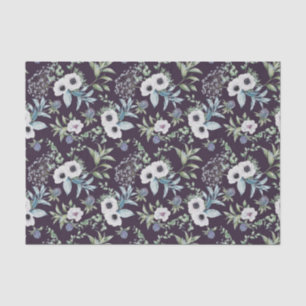 Scottish Floral and Tartan Series Design 9 Tissue Paper