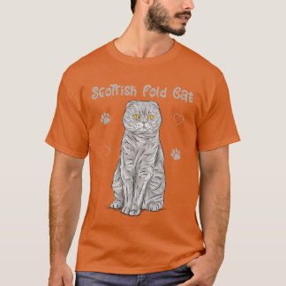 Scottish Fold Cats Cat Owner family T-Shirt