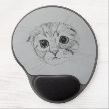 Scottish Fold Kitten Gel Mousepad