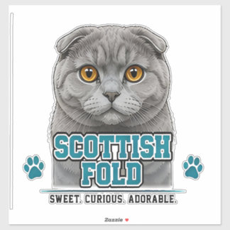 🐾 Scottish Fold Lover 🐾 Sticker
