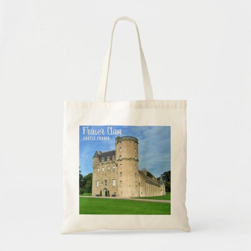 Scottish Fraser Clans Castle Photo Tote Bag