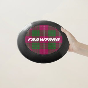 Scottish Funtime Clan Crawford Tartan Plaid Wham-O Frisbee