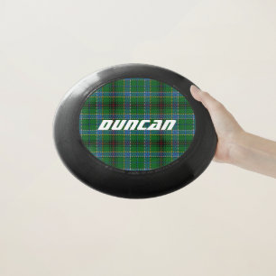 Scottish Funtime Clan Duncan Tartan Plaid Wham-O Frisbee