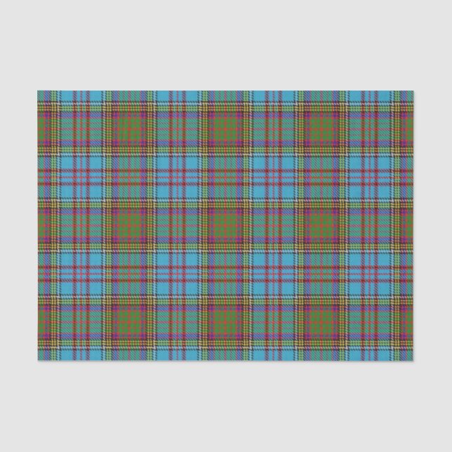 Scottish Gifts Clan Anderson Tartan Tissue Paper (Front)
