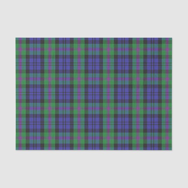 Scottish Gifts Clan Baird Tartan Tissue Paper (Front)