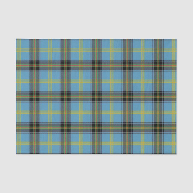 Scottish Gifts Clan Bell Tartan Tissue Paper (Front)