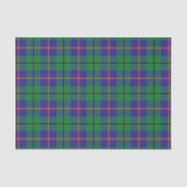 Scottish Gifts Clan Carmichael Tartan Tissue Paper (Front)
