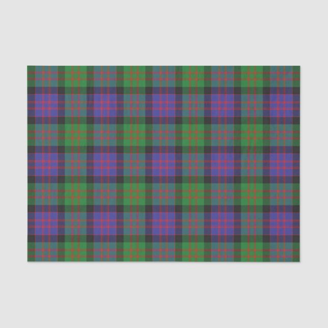 Scottish Gifts Clan Donald MacDonald Tartan Tissue Paper (Front)