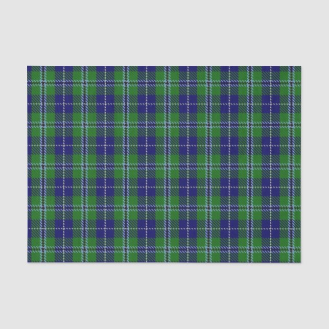 Scottish Gifts Clan Douglas Tartan Tissue Paper (Front)