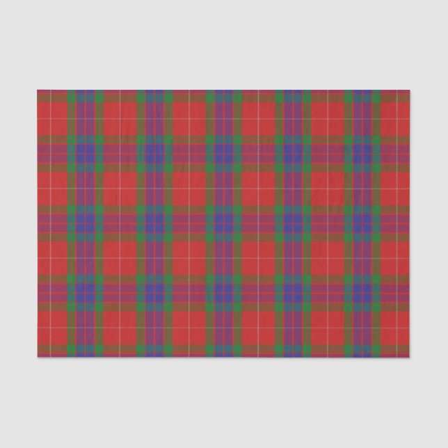 Scottish Gifts Clan Fraser Tartan Tissue Paper (Front)