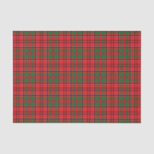 Scottish Gifts Clan Grant Tartan Tissue Paper (Front)
