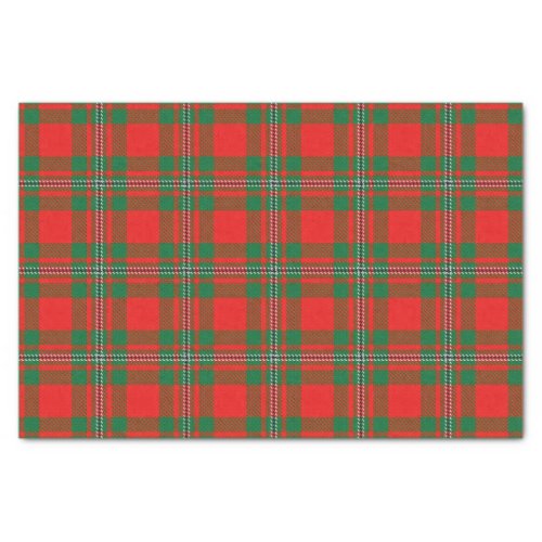 Scottish Gifts Clan Gregor MacGregor Tartan Tissue Paper