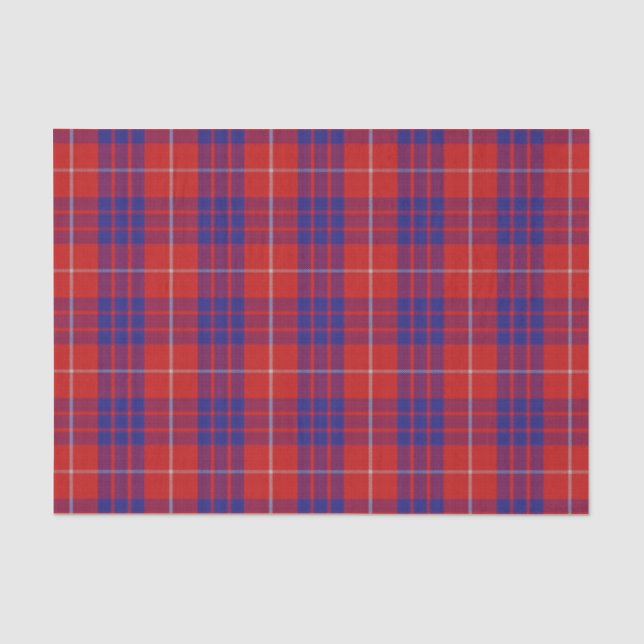 Scottish Gifts Clan Hamilton Tartan Tissue Paper (Front)