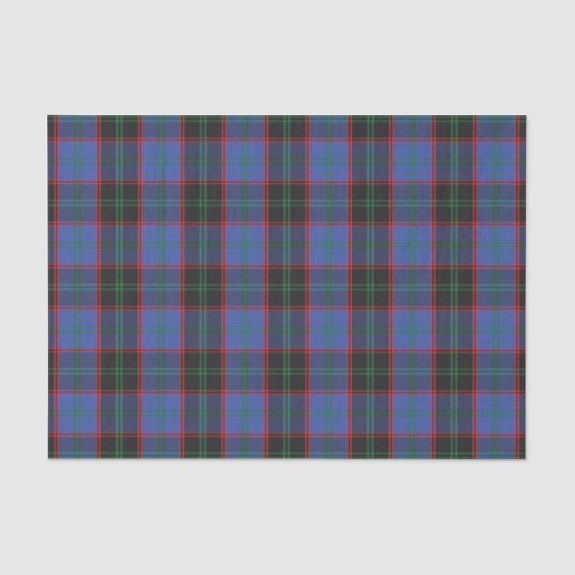 Scottish Gifts Clan Home Hume Tartan Tissue Paper (Front)