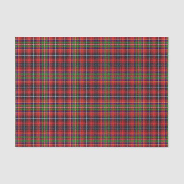 Scottish Gifts Clan Innes Tartan Tissue Paper (Front)