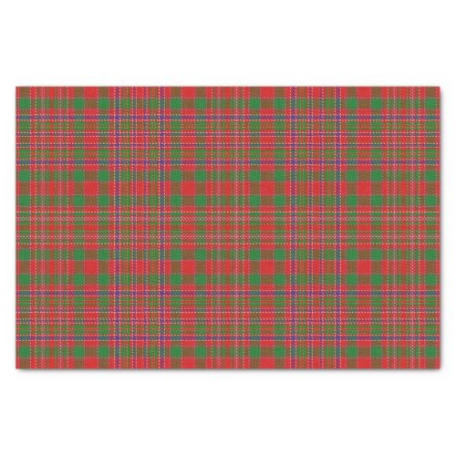 Scottish Gifts Clan MacAlister Tartan Tissue Paper
