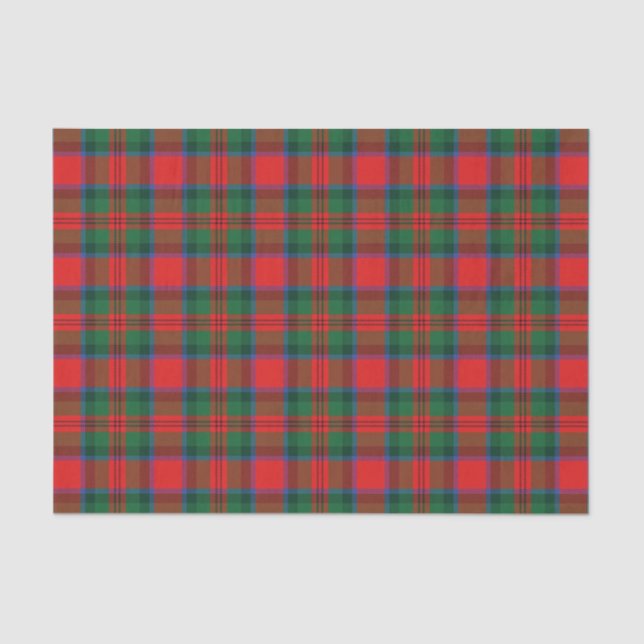 Scottish Gifts Clan MacDuff Tartan Tissue Paper (Front)