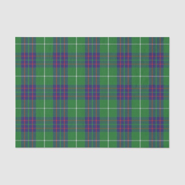 Scottish Gifts Clan MacIntyre Tartan Tissue Paper (Front)