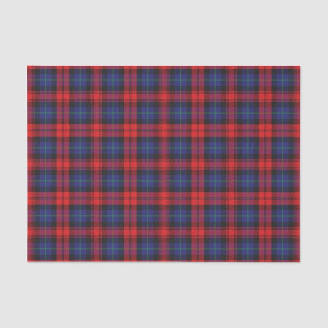 Scottish Gifts Clan MacLachlan Tartan Tissue Paper (Front)