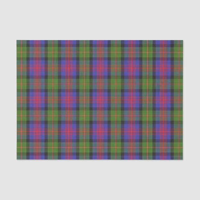 Scottish Gifts Clan MacLennan Tartan Tissue Paper (Front)