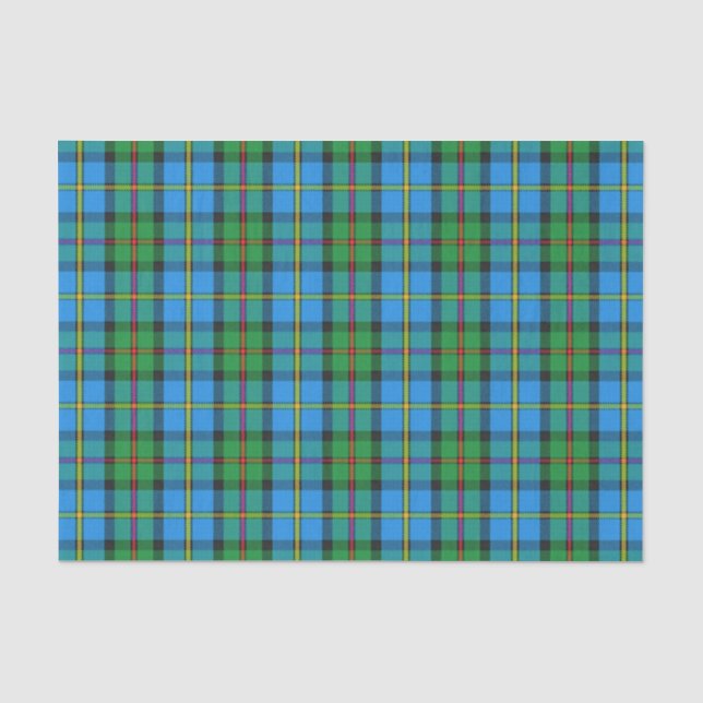 Scottish Gifts Clan MacLeod of Harris Tartan Tissue Paper (Front)