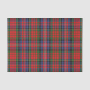 Scottish Gifts Clan MacPherson Red Tartan Tissue Paper
