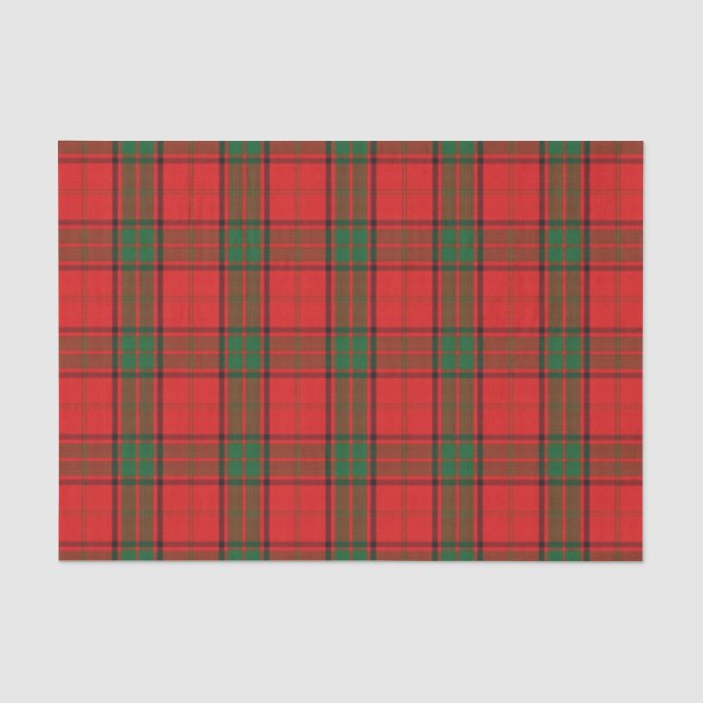 Scottish Gifts Clan Maxwell Tartan Tissue Paper (Front)