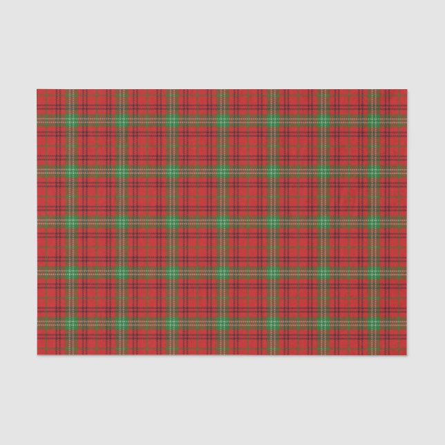 Scottish Gifts Clan Morrison Tartan Tissue Paper (Front)