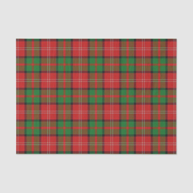Scottish Gifts Clan Nisbet Nesbitt Tartan Tissue Paper (Front)